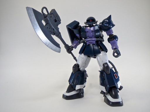 最近作ったガンプラ Hg 高機動型ザクii オルテガ専用機 徒然雑記 うろんな日々